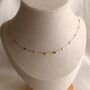 Stardust Gold Dots Necklace, thumbnail 3 of 8
