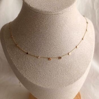 Stardust Gold Dots Necklace, 3 of 8