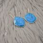 Sterling Silver Howlite Earrings, thumbnail 8 of 9