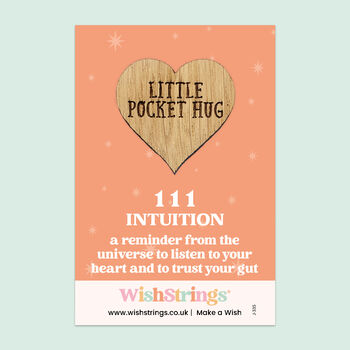 Your Angel Number Pocket Hug Gift, 2 of 12