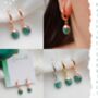 Emerald May Birthstone Necklace, thumbnail 5 of 11