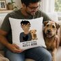 Personalised Cushion Gift For Dog Dads, thumbnail 1 of 12