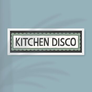 Framed Kitchen Disco Print, 12 of 12