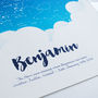 Personalised Star Map And Clouds Print, thumbnail 2 of 6