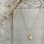 Mushroom 18ct Gold Plated Charm Necklace, thumbnail 5 of 5