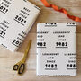 Personalised Father's Day Custom Message Since Year Wrapping Paper, thumbnail 1 of 7