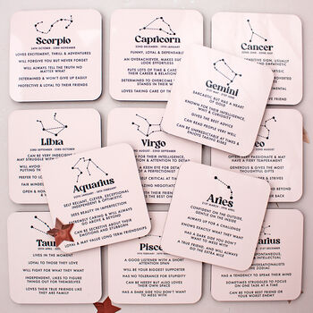 Star Sign Coaster, 2 of 5