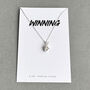 Small Victory Silver Necklace, thumbnail 6 of 7