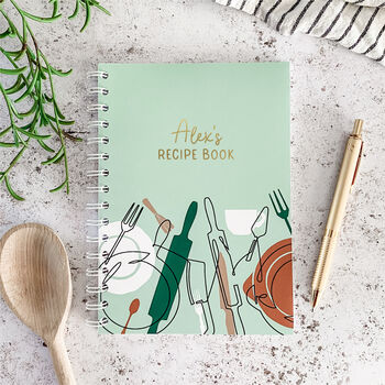 Personalised Recipe Book Gift Set, 8 of 10