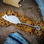 Hammered Shell Mouse Cheese Knife, thumbnail 1 of 3