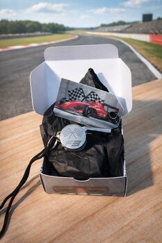 Personalised F3 Racing Whistle Gift – Engraved Metal Referee Whistle In Themed Box, 6 of 6