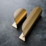 Brass Curved Drawer Handle, thumbnail 2 of 2