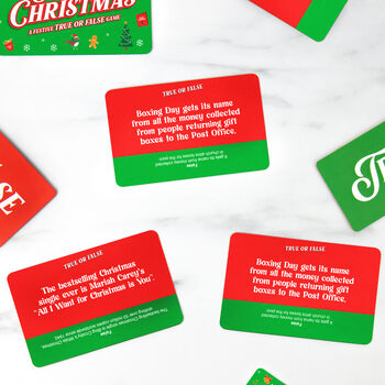 So This Is Christmas A Festive True Or False Game, 4 of 5