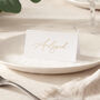 Modern Elegance Foiled Place Cards, thumbnail 1 of 2