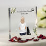 Personalised Woman And Pet Best Friends Acrylic Block, thumbnail 1 of 8