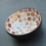 Shell Inlay Lacquered Coconut Bowls, thumbnail 6 of 12