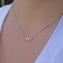 Silver Star Necklace, thumbnail 1 of 8