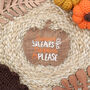 Autumn Leaves And Pumpkins Please Plaque, thumbnail 2 of 5