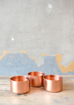 Copper Pot For Succulents, Rings Or Trinkets, 3 of 3