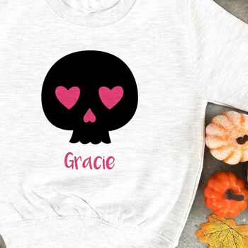 Children's Personalised Skull Sweater, 2 of 2