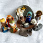 Handmade Felt Nativity Scene 12 Piece Set, thumbnail 1 of 2