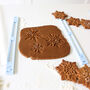 Scandi Gingerbread Snowflake Christmas Biscuit Baking And Decorating Kit, thumbnail 8 of 9