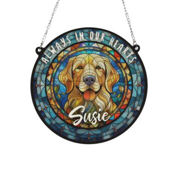 Golden Retriever Memorial Suncatcher, 2 of 6