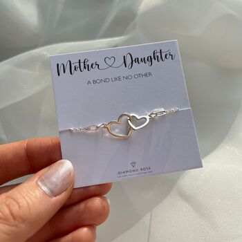 Matching Heart Bracelets – Gift For Mum And Daughter, 5 of 6