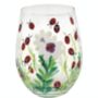 Hand Painted Flower Glass Tumblers, thumbnail 6 of 8