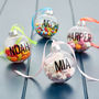 Personalised Fill Me Up Bauble, thumbnail 6 of 11