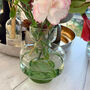 Organi Small Green Glass Vase, thumbnail 1 of 6