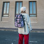 Tartan Eco Rolltop Backpack And Pannier, thumbnail 6 of 6