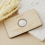 21st Birthday 2005 Five Pence Personalised Wallet Card, thumbnail 2 of 5