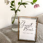 Photo Guest Book Wedding Sign A6 Wedding Print, thumbnail 2 of 3