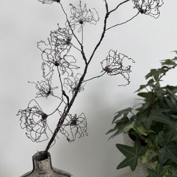 Handmade Wire ‘Old Man’s Beard’ Stem, 8 of 11