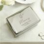 Personalised Floral Small Jewellery Box, thumbnail 1 of 5