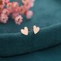 Sterling Silver Heart Earrings, thumbnail 5 of 12