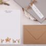 A5 Personalised Christmas Letter Writing Paper Elf Design, thumbnail 3 of 5