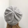 Ladies Knitted Winter Slouch Hat, thumbnail 2 of 10