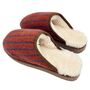 Lambswool And Sheepskin Men's Slippers, thumbnail 11 of 12