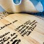Treasured Recipe From A Loved One Heart Chopping Board, thumbnail 5 of 5