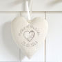 Personalised Wedding Hanging Heart Gift, thumbnail 8 of 12