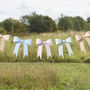 Red And Pink 3D Bow Garland, thumbnail 5 of 5