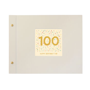 Personalised 100th Birthday Photo Album, 7 of 12