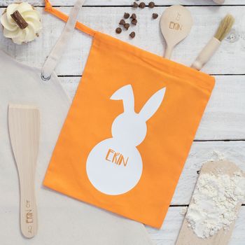 Personalised Childs Easter Bunny Baking Set, 5 of 5