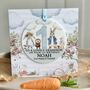 1st Birthday Or Any Age Rabbit Keepsake Card, thumbnail 2 of 3