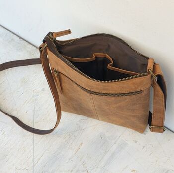 Leather Sling Bag, 4 of 12