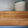 Bespoke Oak Block Novelty Signs, thumbnail 3 of 8