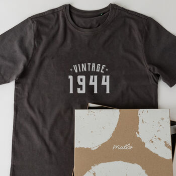 80th Birthday Vintage T Shirt, 2 of 6