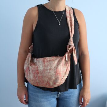 Handmade Repurposed Fabric Kalahari Shoulder Bag, 2 of 9